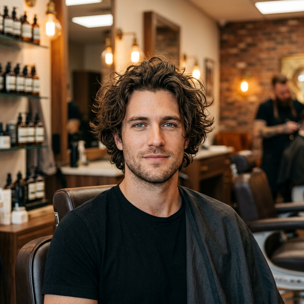 Hairstyle Before